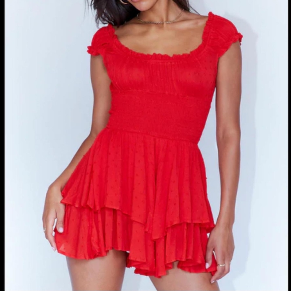 Princess Polly Love galore romper